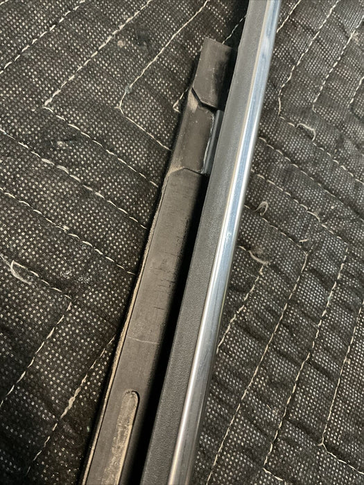 2017-2020 FORD F250 F350 F450 REAR DRIVER DOOR WINDOW BELT CHROME MOLDING OEM