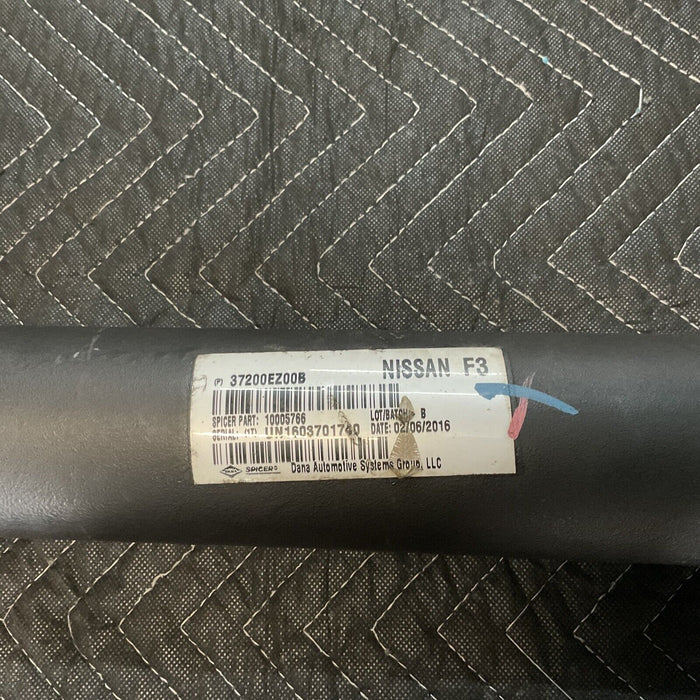2016 NISSAN TITAN XD FRONT DRIVESHAFT 37200EZ00B OEM