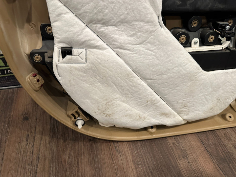 2014 2015 AUDI R8 RIGHT WINDOW BELT MOLDING OEM VELVET PURPLE *FLAWS 5-7*