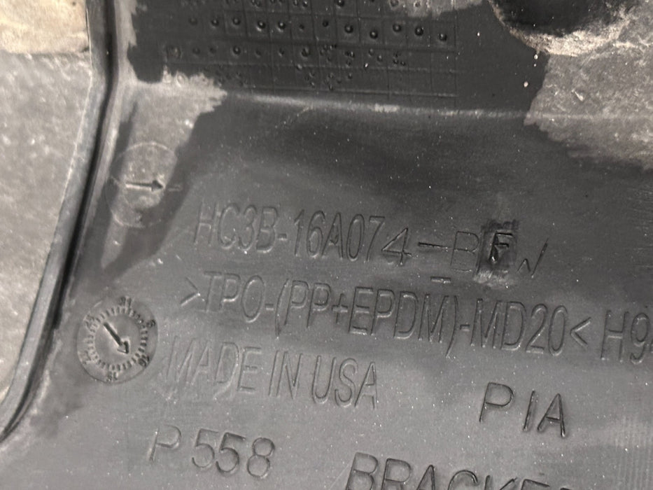 2020-22 FORD F450 DUALLY RIGHT FENDER FLARE AGATE BLACK (UM) OEM *FLAWS/READ*