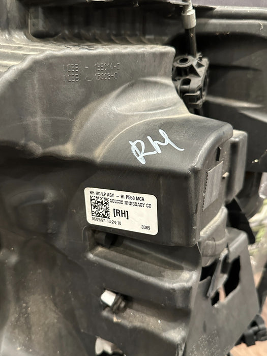 2020-2022 FORD F250 F350 F450 PASSENGER RIGHT LED HEADLIGHT OEM *DAMAGED/READ*