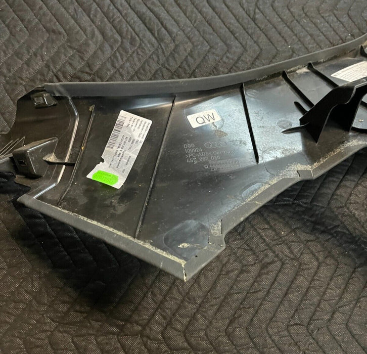 2017 AUDI R8 V10 COVER TRIM PANEL OEM 4S1 867 035 B *SLIGHT SCUFFS/BURNT* (READ)