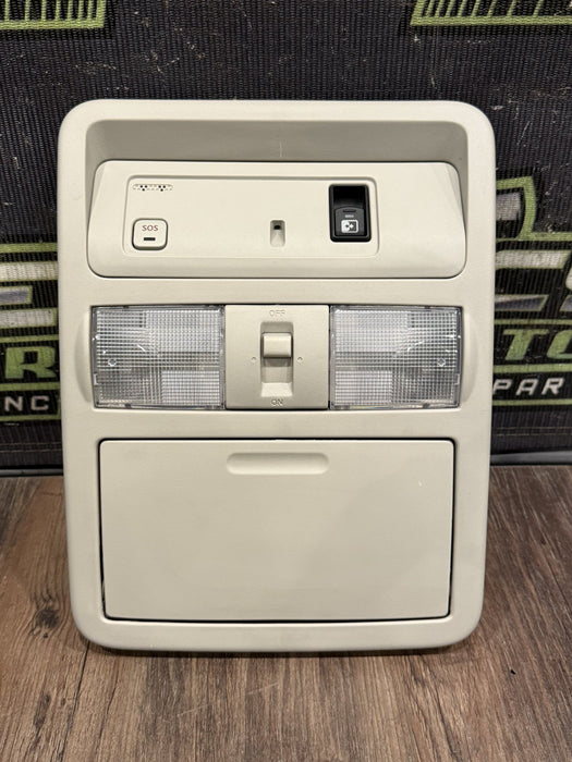 2017 NISSAN TITAN XD RESERVE OVERHEAD CONSOLE DOME LIGHT ASSEMBLY OEM