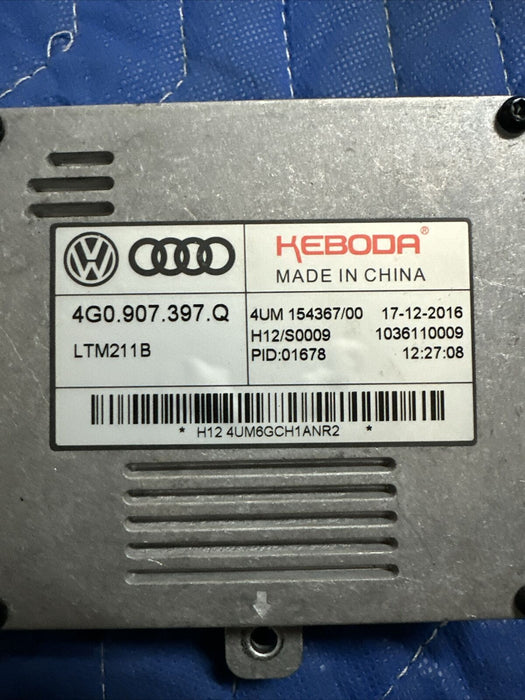 2017 AUDI R8 LED PERFORMANCE BALLAST POWER MODULE OEM 4G0-907-397-Q