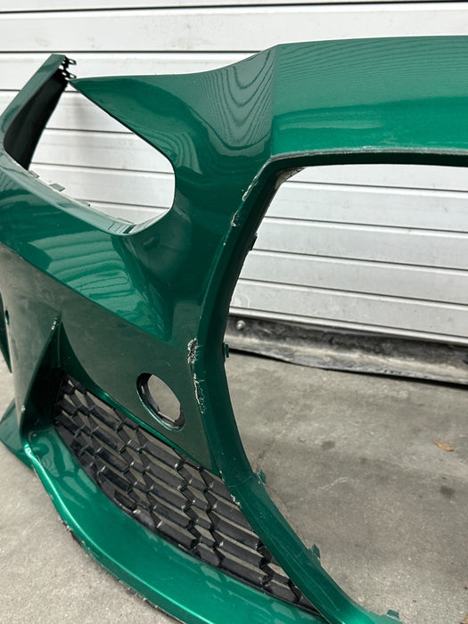 2024 BMW M3 M4 G80 G82 FRONT BUMPER OEMISLE OF MAN GREEN C4G *FLAWS 4-17, 19-21*