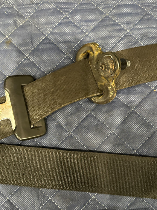 2017-2019 FORD F250 F350 F450 XLT FRONT LEFT DRIVER SEAT BELT SEATBELT OEM ~WEAR