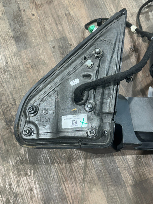 2024 DODGE RAM 3500 LARAMIE PASSENGER RIGHT TOWING MIRROR OEM *DAMAGED*