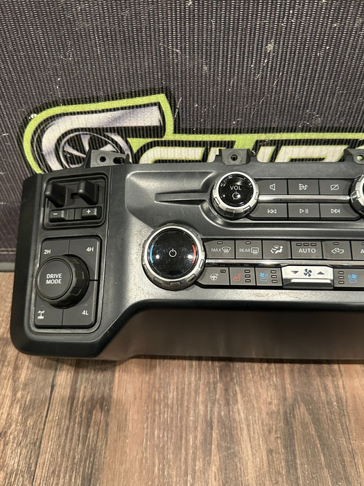 2023-24 FORD F350 HVAC AC A/C HEAT CLIMATE CONTROL BEZEL OEM PC3B E044K30