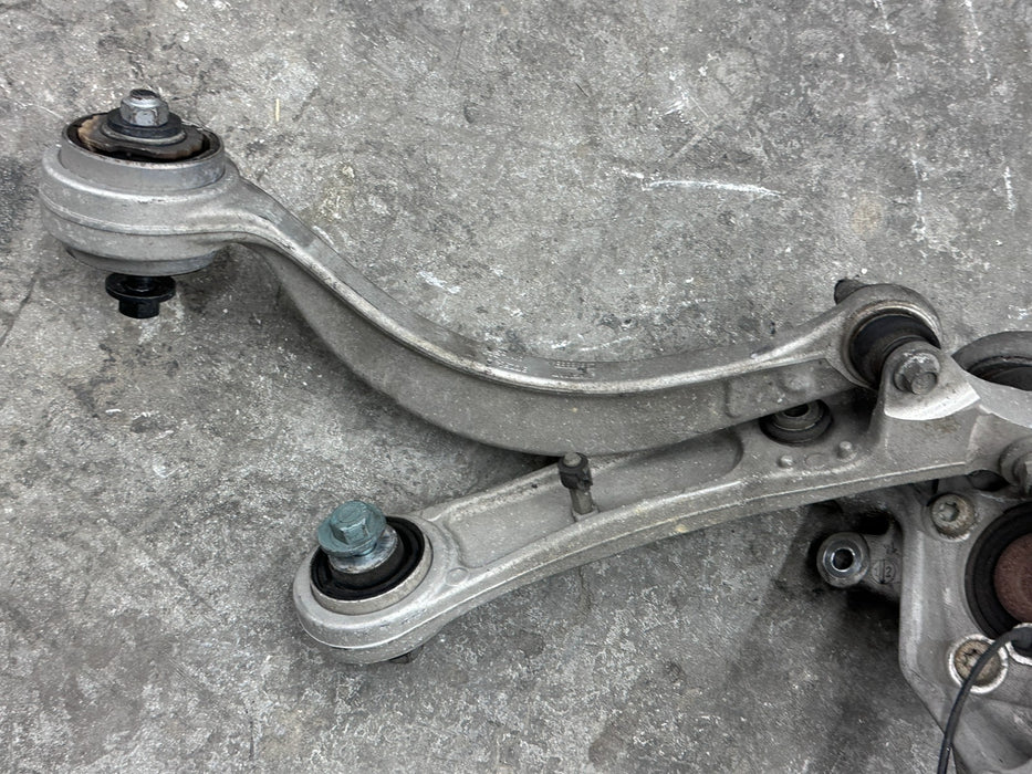 2015 JAGUAR F TYPE FRONT RIGHT KNUCKLE SPINDLE OEM EX53-3K185-AB *DAMAGE 7-8*