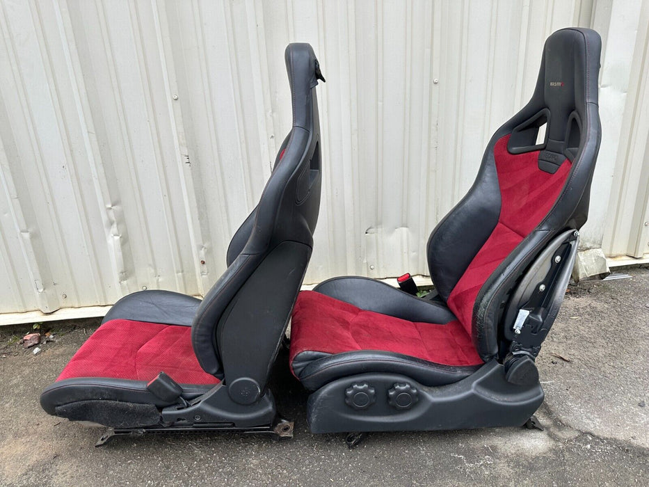 2017 NISSAN 370Z NISMO RECARO SEATS DRIVER PASSENGER OEM 2009-2020