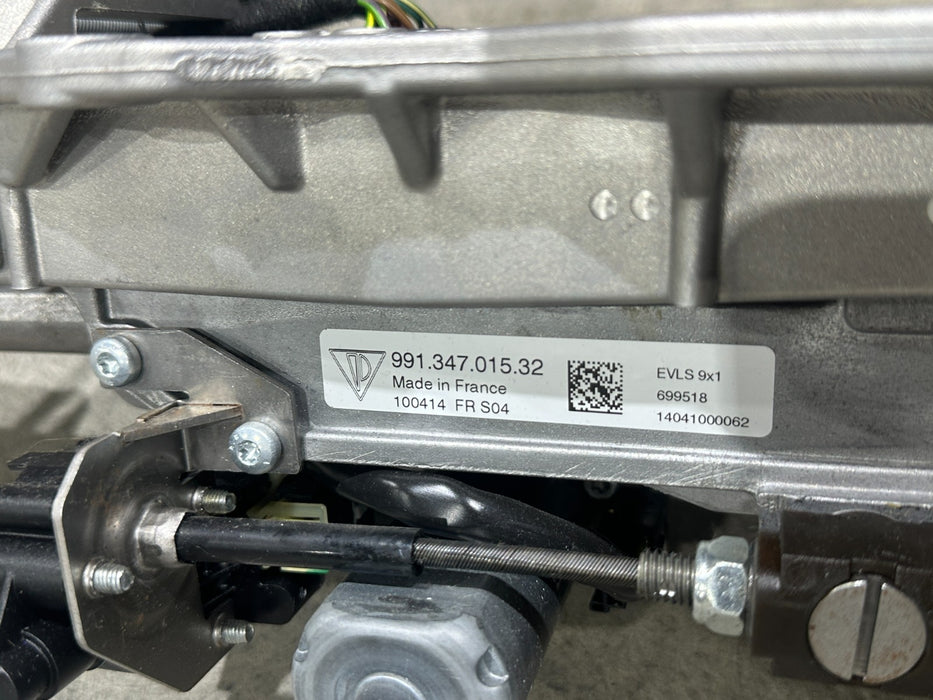 2014 PORSCHE 911 TURBO S STEERING COLUMN ASSEMBLY OEM 991.347.015.32