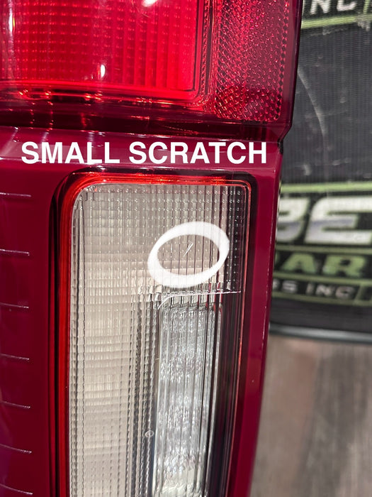 2020-22 FORD F250 F350 F450 DRIVER LEFT LED TAIL LIGHT W BLIND SPOT MODULE OEM