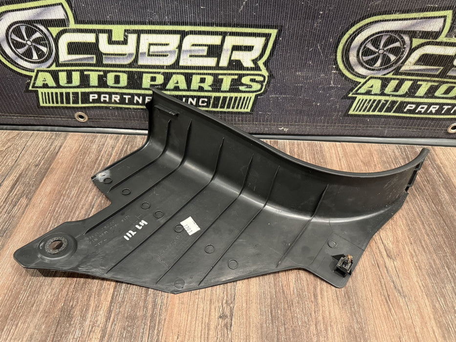 2017 NISSAN TITAN XD RESERVE FRONT LEFT DOOR SILL KICK PANEL TRIM OEM *WEAR #4*
