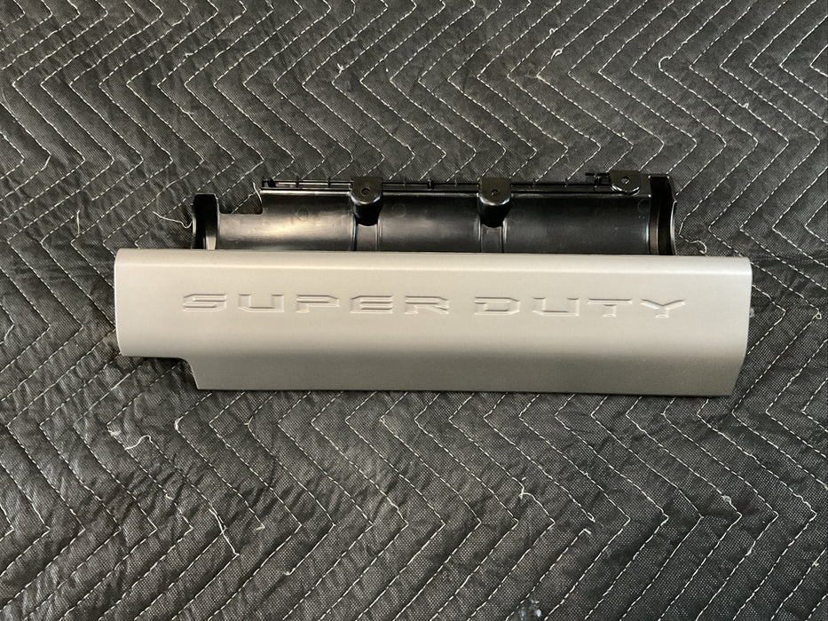 2017-2019 FORD F250 F350 F450 LARIAT SUPER DUTY UPPER GLOVE BOX COMPARTMENT OEM