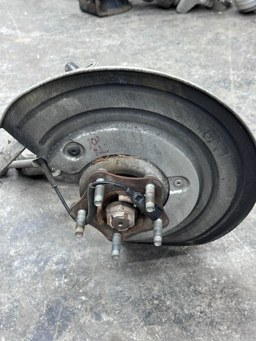 2015 JAGUAR F TYPE REAR LEFT KNUCKLE SPINDLE 20K MILES OEM EX53-5A971-AC