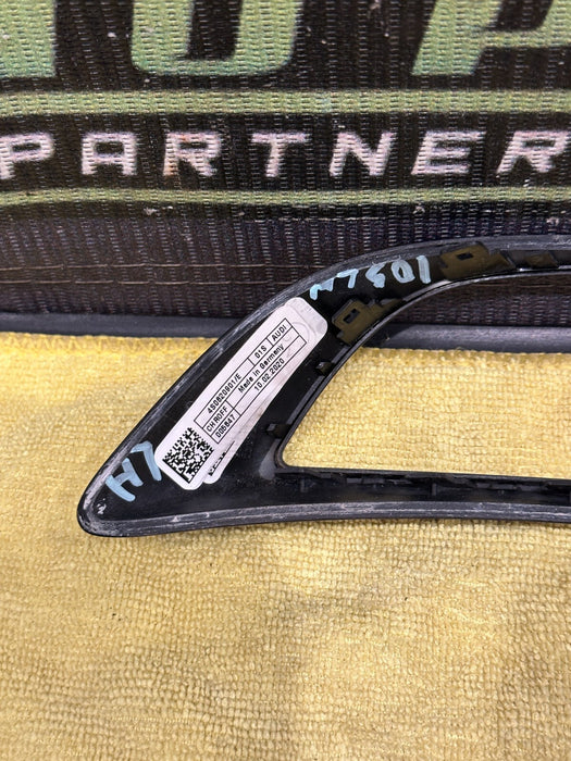 2021 AUDI R8 LEFT DOOR PANEL CARBON FIBER AIR VENT TRIM OEM *HEAT FLAW/READ*