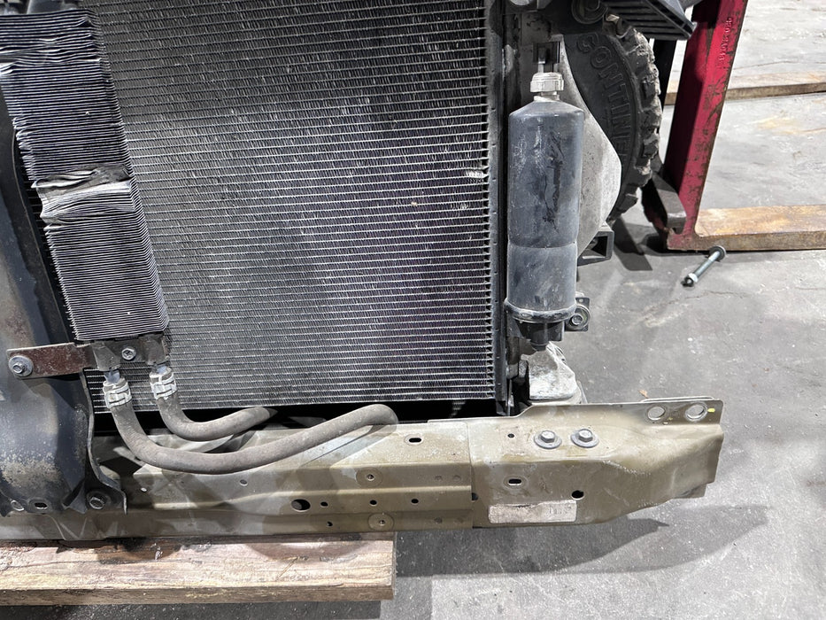 2017 NISSAN TITAN XD AC A/C COOLING RADIATOR CONDENSER ASSEMBLY OEM