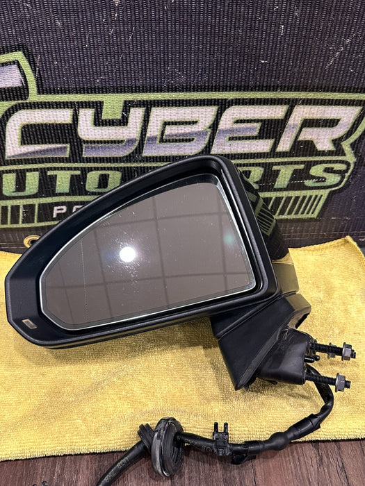 2021 AUDI R8 DRIVER LEFT CARBON FIBER DOOR MIRROR OEM *PPF FLAWS/CF IS GOOD*