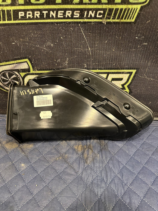 2014 PORSCHE 911 TURBO S LEFT TURBO COOLING AIR FLOW VENT OEM 991.575.559.00