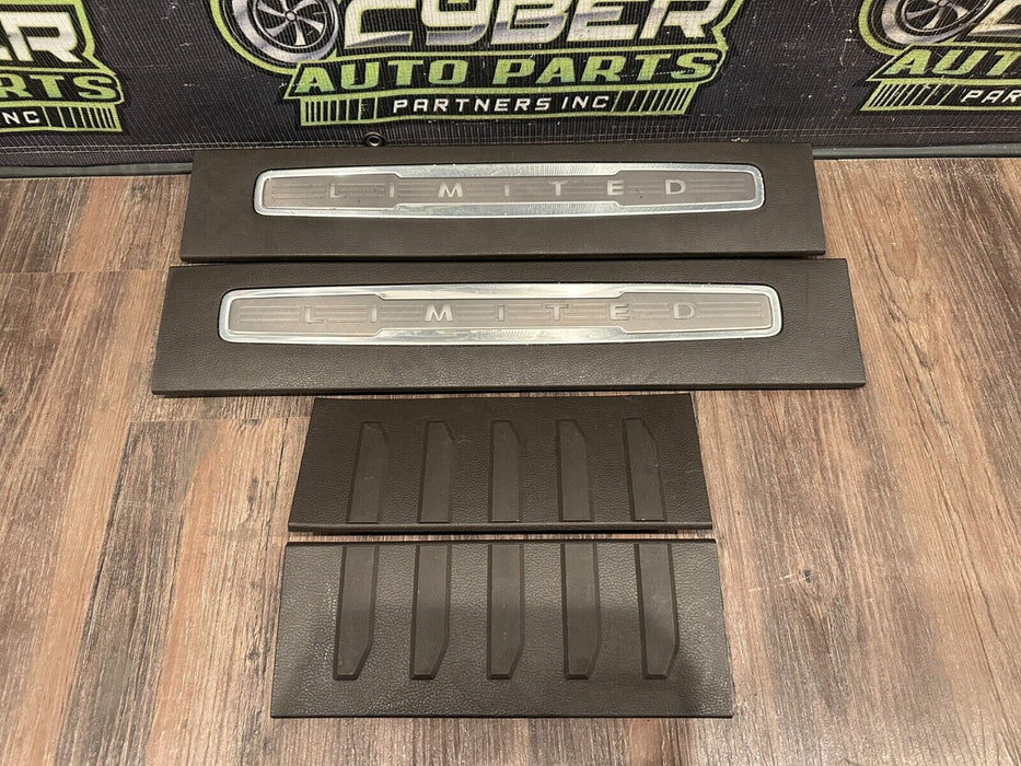 2017-2019 FORD F250 F350 F450 LIMITED BROWN FRONT REAR KICK PLATES OEM *READ!*