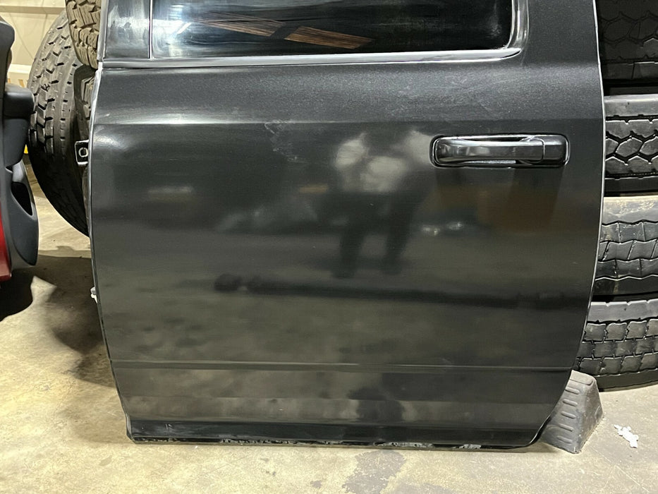 2018 DODGE RAM 1500 2500 3500 LARAMIE REAR LEFT DOOR SHELL BLACK *PXR* 2010-2018