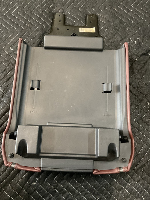 17-19 FORD F250 F350 F450 PLATINUM RED CENTER CONSOLE LID OEM~COSMETIC DAMAGE~