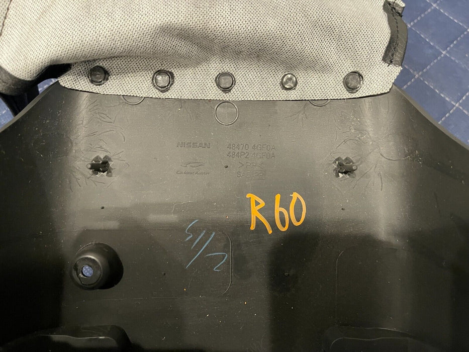 2017 INFINITI Q50 RED SPORT STEERING COLUMN TRIM W/ PADDLE SHIFTER OEM