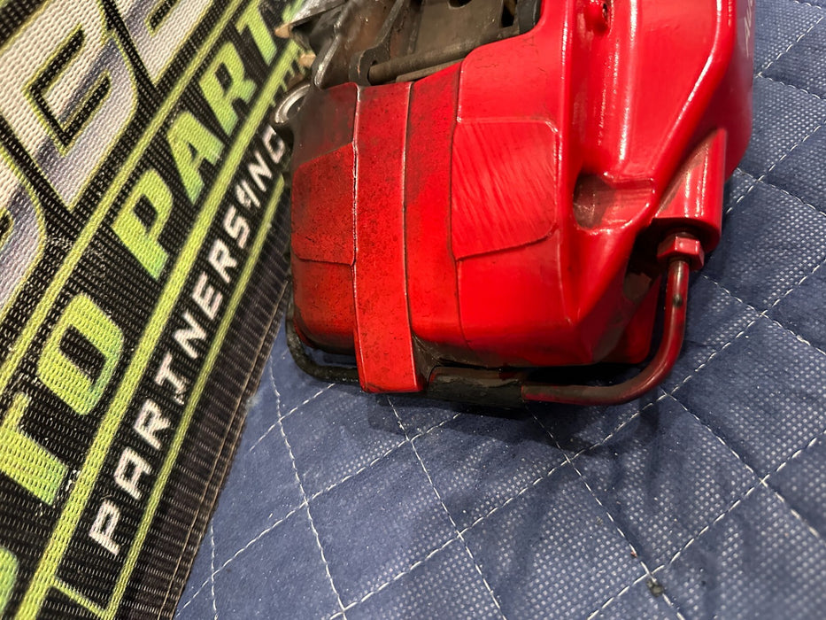 2021 AUDI R8 REAR RIGHT RED CARBON CERAMIC BRAKE CALIPER OEM ~READ!!~