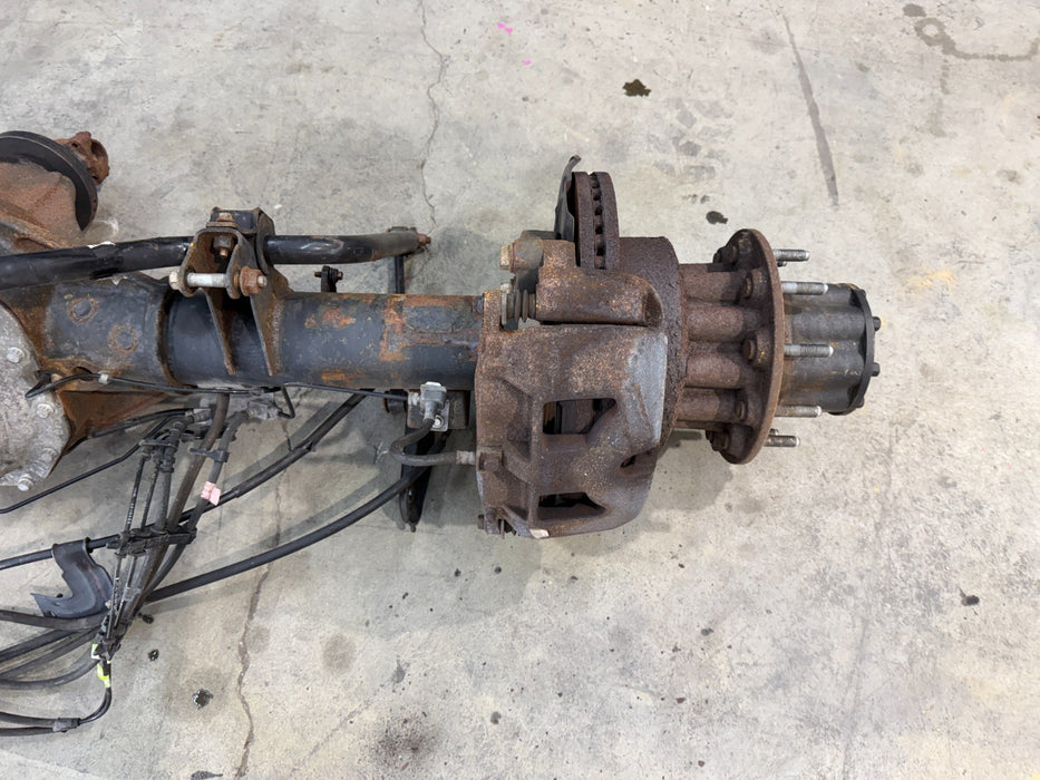 2017 - 2022 FORD F450 REAR AXLE 4.30 RATIO (4L) 42K MILES *DAMAGE TO HOUSING*