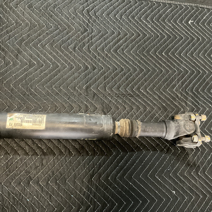 2016 NISSAN TITAN XD FRONT DRIVESHAFT 37200EZ00B OEM