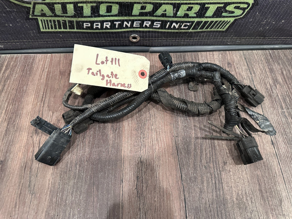 2017-2019 FORD F250 F350 F450 TAILGATE WIRING HARNESS OEM *WIRES ARE GOOD*