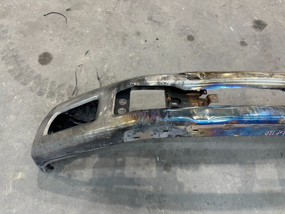 2018 FORD F250 F350 FRONT BUMPER CHROME OEM *DENTS/HEAT DAMAGE 2-7*