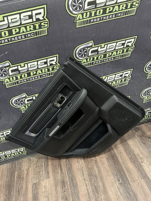 2017 DODGE RAM 2500 LIMITED MEGA CAB REAR DRIVER LEFT DOOR PANEL ~MINOR WEAR~