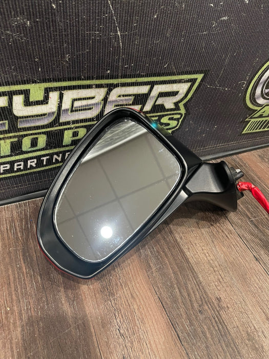 2014 TOYOTA PRIUS V DRIVER LEFT SIDE VIEW HEATED DOOR MIRROR W/RED CAP COVER OEM