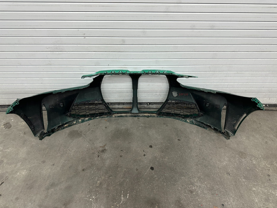 2024 BMW M3 M4 G80 G82 FRONT BUMPER OEMISLE OF MAN GREEN C4G *FLAWS 4-17, 19-21*