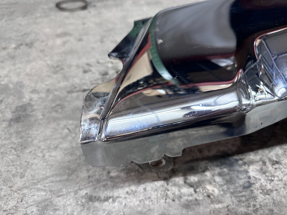 2017-2019 FORD F250 F350 REAR RIGHT CHROME BUMPER CORNER OEM *FLAWS/DENT #9*