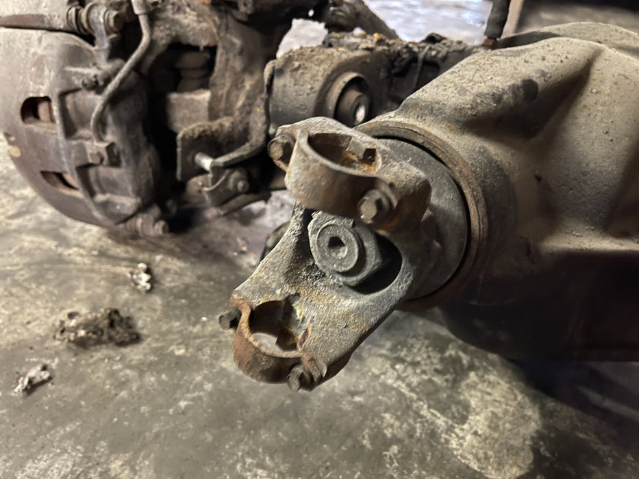 2017 2018 2019 FORD F250 F350 FRONT AXLE ASSEMBLY 3.55 (3J) 4X4 *BURN DAMAGE*