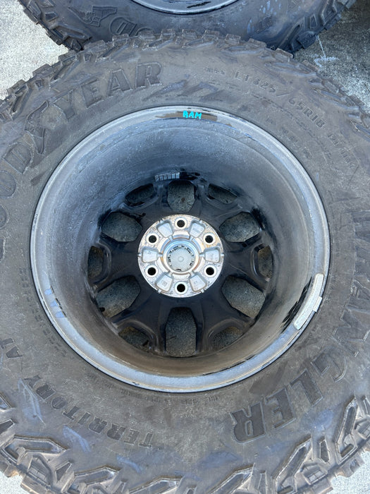 DODGE RAM GOODYEAR WRANGLER WHEELS TIRES RIMS 325/65 R18