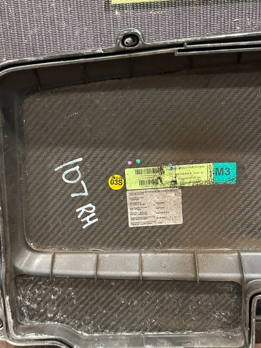 2014 AUDI R8 CARBON FIBER ENGINE BAY SET OEM (4 PC) INTAKE COVERS & SIDE PANELS