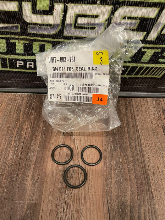 2018 AUDI R8 V10 ENGINE OIL PUMP RUBBER SEAL RINGS (3) OEM GENUINE WHT-003-731