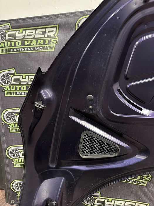 2014 AUDI R8 FRONT HOOD BONNET ASSEMBLY OEM GENUINE PURPLE