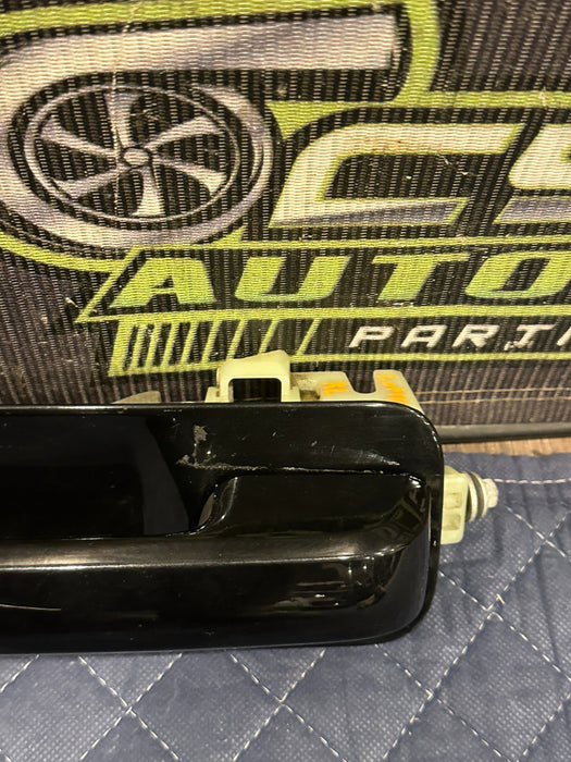 2019 FORD F150 3.5L RAPTOR REAR LEFT DOOR HANDLE (G1) OEM *FLAWS 4,5*
