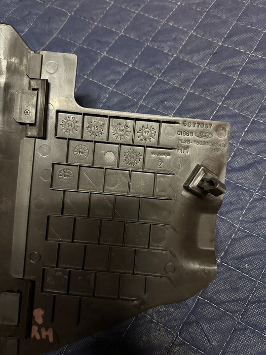 2019 FORD F250 F350 F450 LIMITED BROWN FRONT PASSENGER FLOOR BCM TRIM COVER