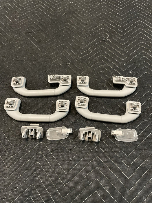 2013 MERCEDES C300 INTERIOR OVER HEAD ROOF HANDLES KIT OEM
