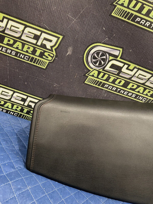 2018-2019 FORD F350 F450 PLATINUM DASH RIGHT TOPPER PAD W BAG OEM (BROWN STITCH)