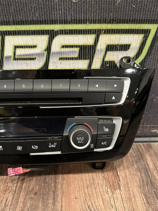 2020 BMW M4 F82 RADIO HVAC AC A/C HEAT CONTROL BEZEL PANEL W AMBENT LIGHTING OEM