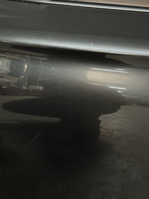 2011 BMW 550i F10 5 SERIES FRONT LEFT DOOR GRAPHITE METALLIC (A90)~MINOR DENT~