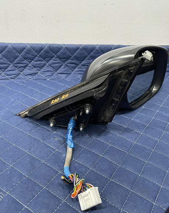 2017 INFINITI Q50 RED SPORT DRIVER LEFT DOOR MIRROR W/ CAMERA (PAINT CODE KAD)