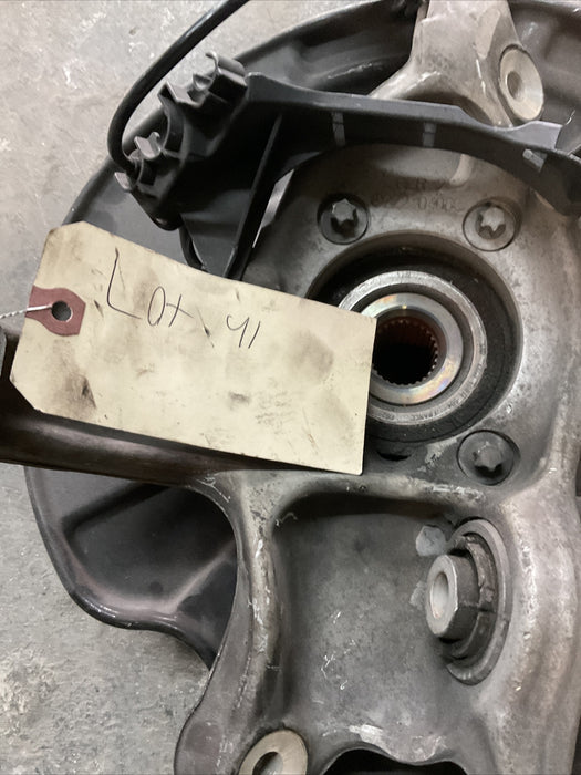 2014 MERCEDES S550 W222 PASSENGER RIGHT REAR SPINDLE KNUCKLE HUB OEM