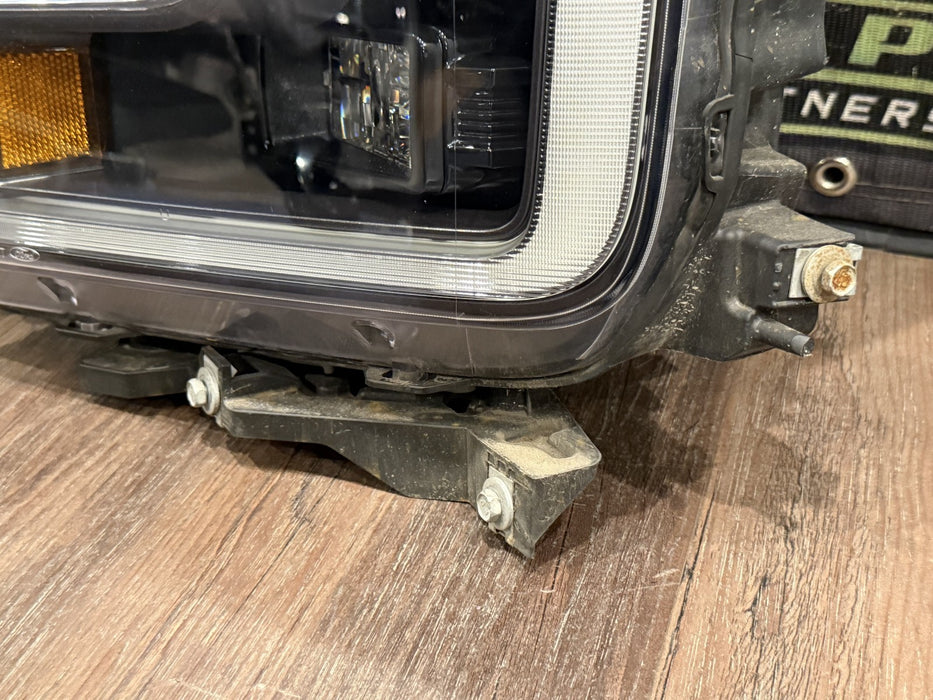 2019 FORD F150 RAPTOR DRIVER LEFT LED HEADLIGHT OEM